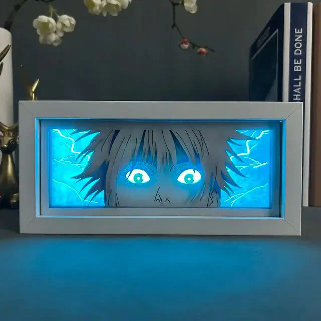 3D Anime Jujutsu Kaisen Gojo Satoru Light Box