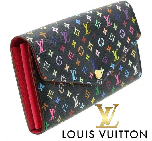 A. Cartera Larga Multicolor Monogram Louis Vuitton