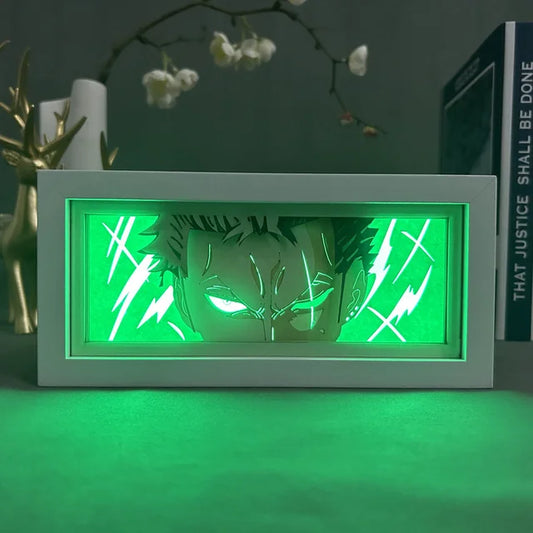 3D Anime Zoro Light Box