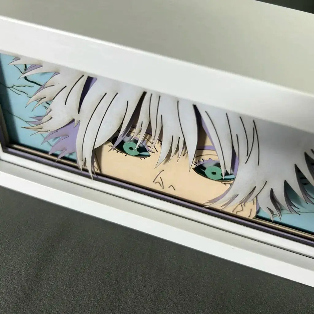 3D Anime Jujutsu Kaisen Gojo Satoru Light Box