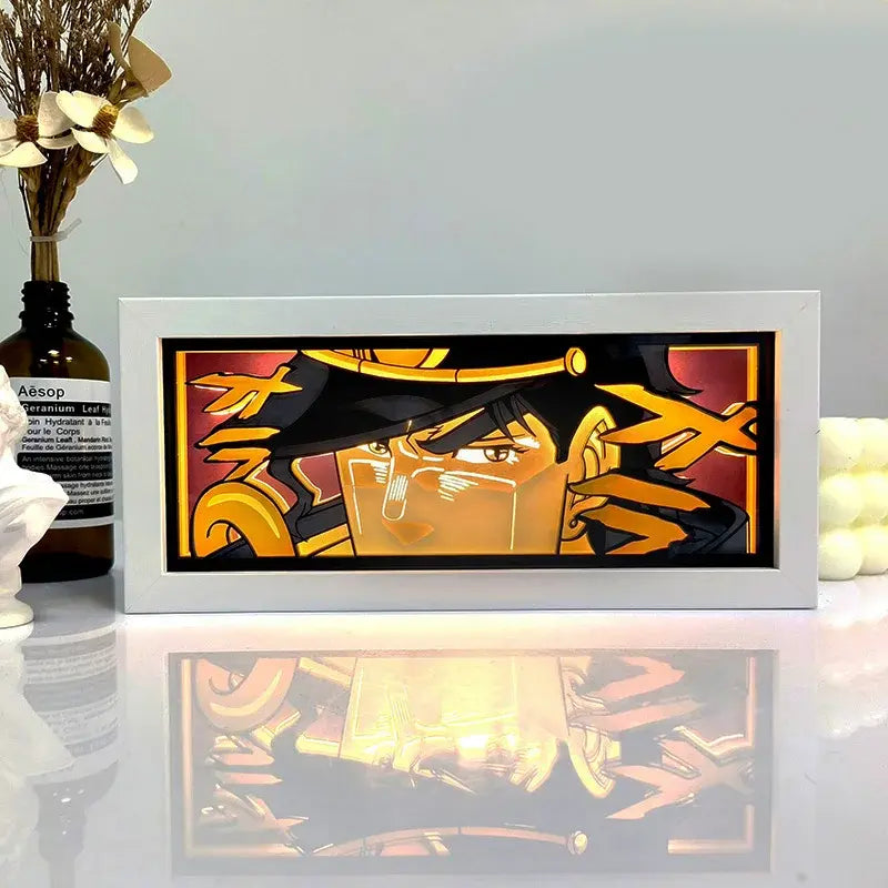 3D Anime JoJo's Jotaro Kujo Bizarre Light Box