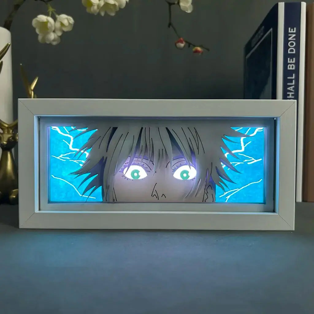 3D Anime Jujutsu Kaisen Gojo Satoru Light Box