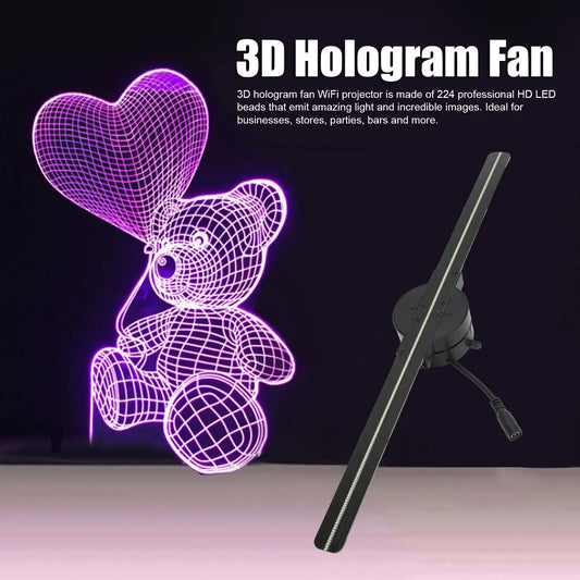 16.5 Inches 3D Hologram Fan