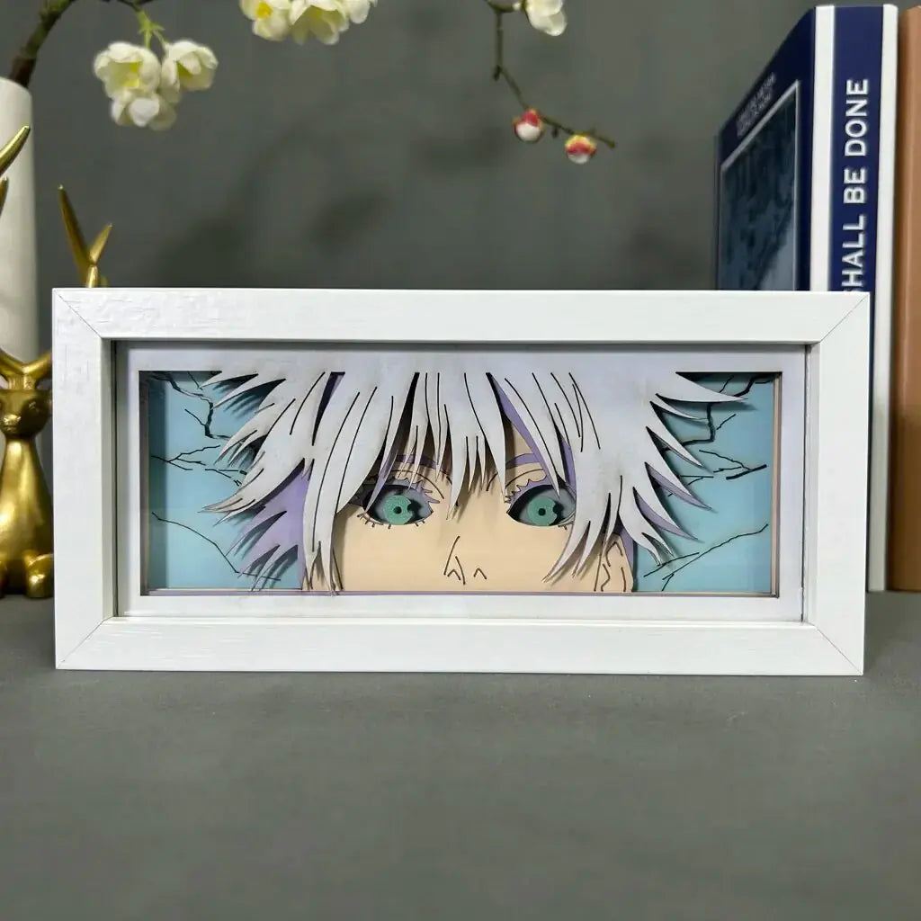 3D Anime Jujutsu Kaisen Gojo Satoru Light Box