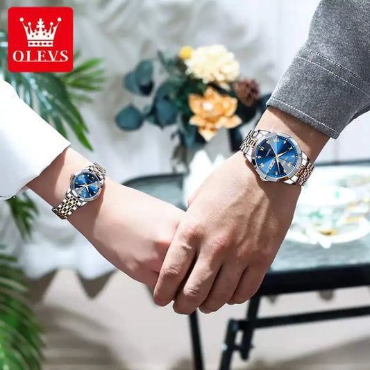 2x1 Luxury Love Watch Set