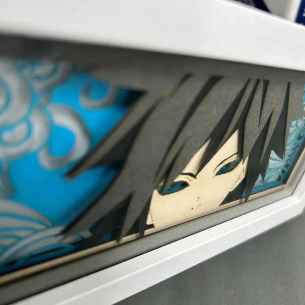 3D Anime Demon Slayer Giyu Tomioka Light Box